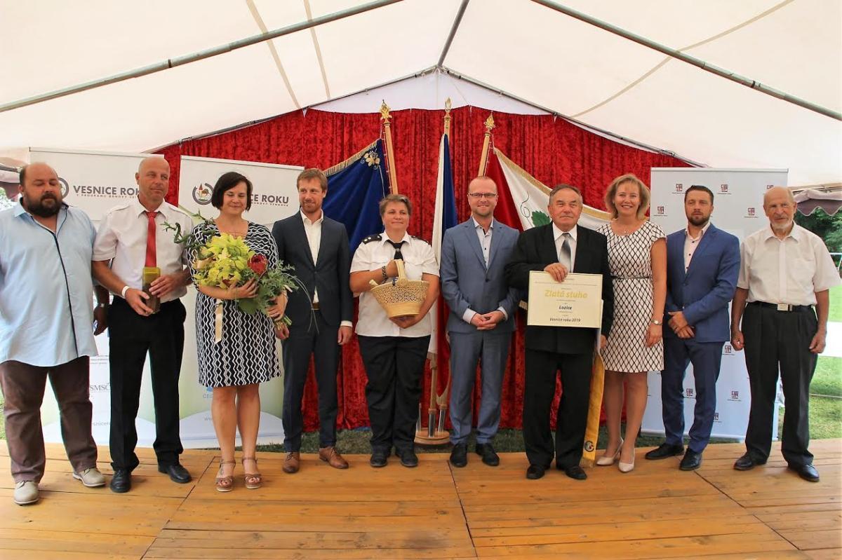 Lozice jsou Vesnicí roku Pardubického kraje 2019