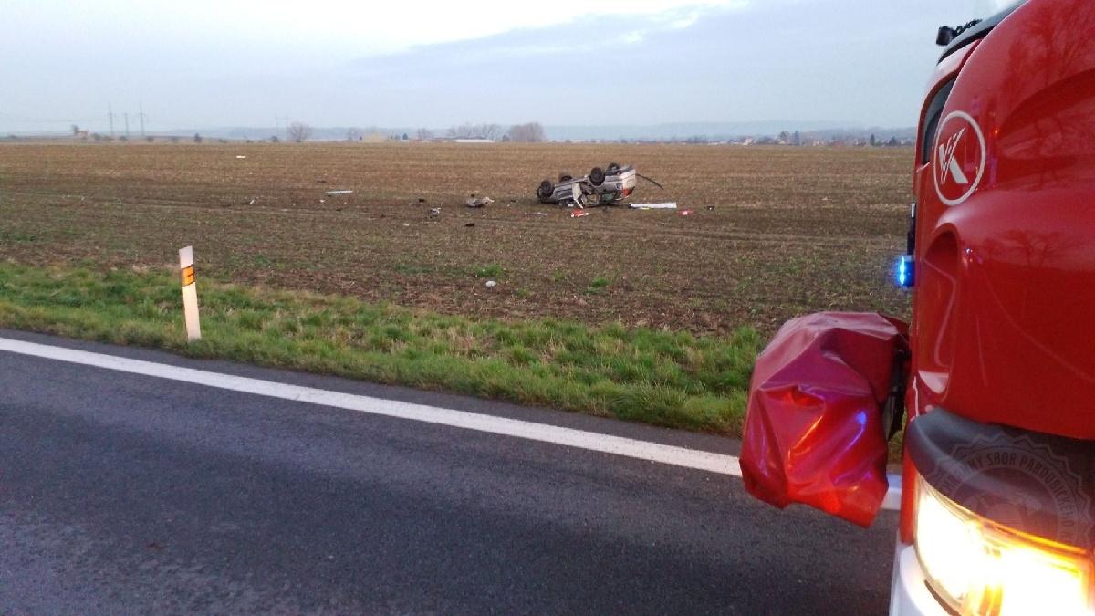 Tři zraněné osoby při nehodě u Čankovic...