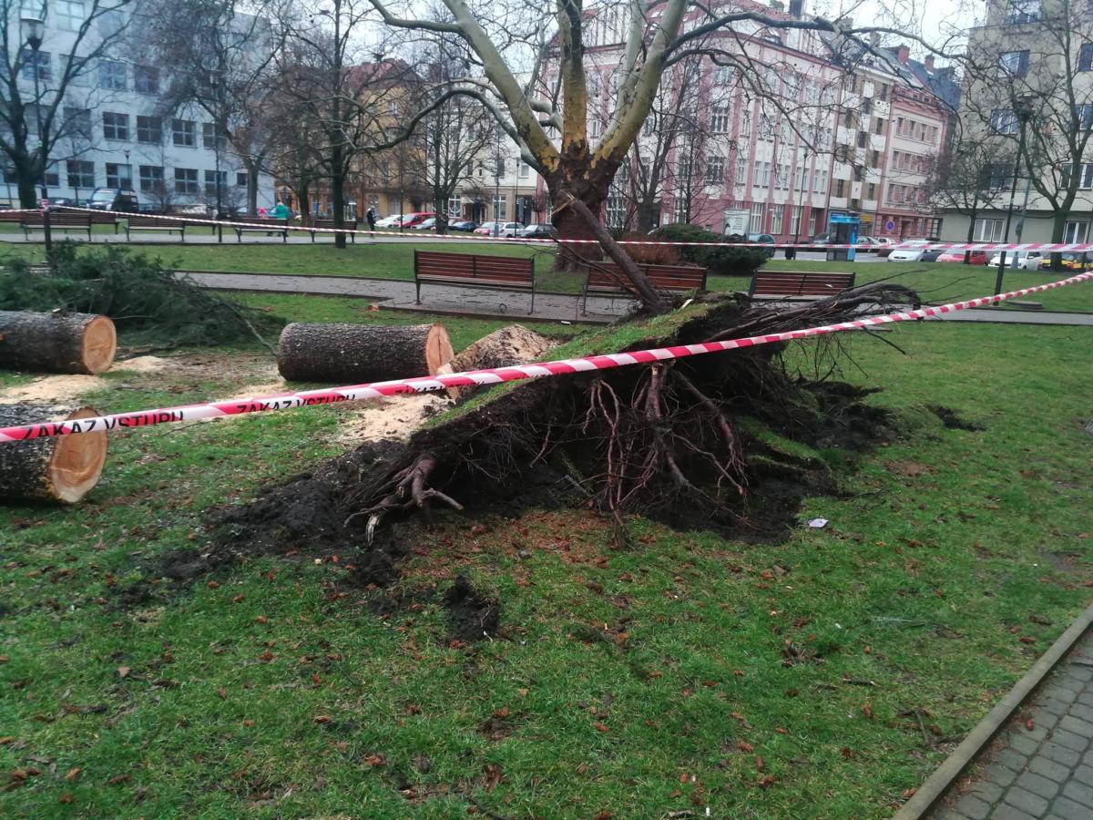 Zásah hasičů v JSDH MO Pardubice I. Náměstí Legií