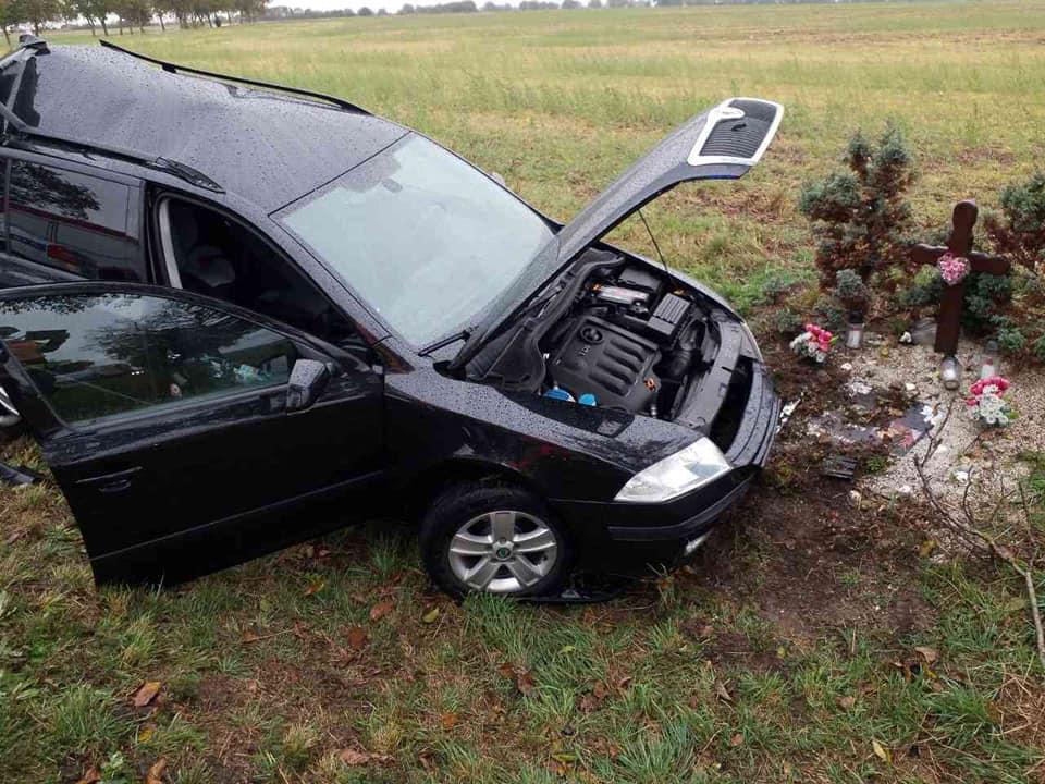 Dopravní nehoda na obchvatu Chrudimi - sjezd na Kočí