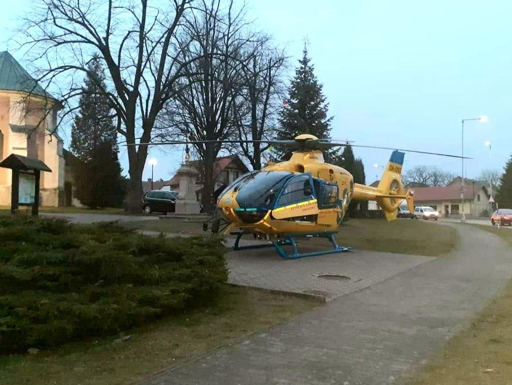 Čtyři děti sražené na přechodu v Rohovládové Bělé