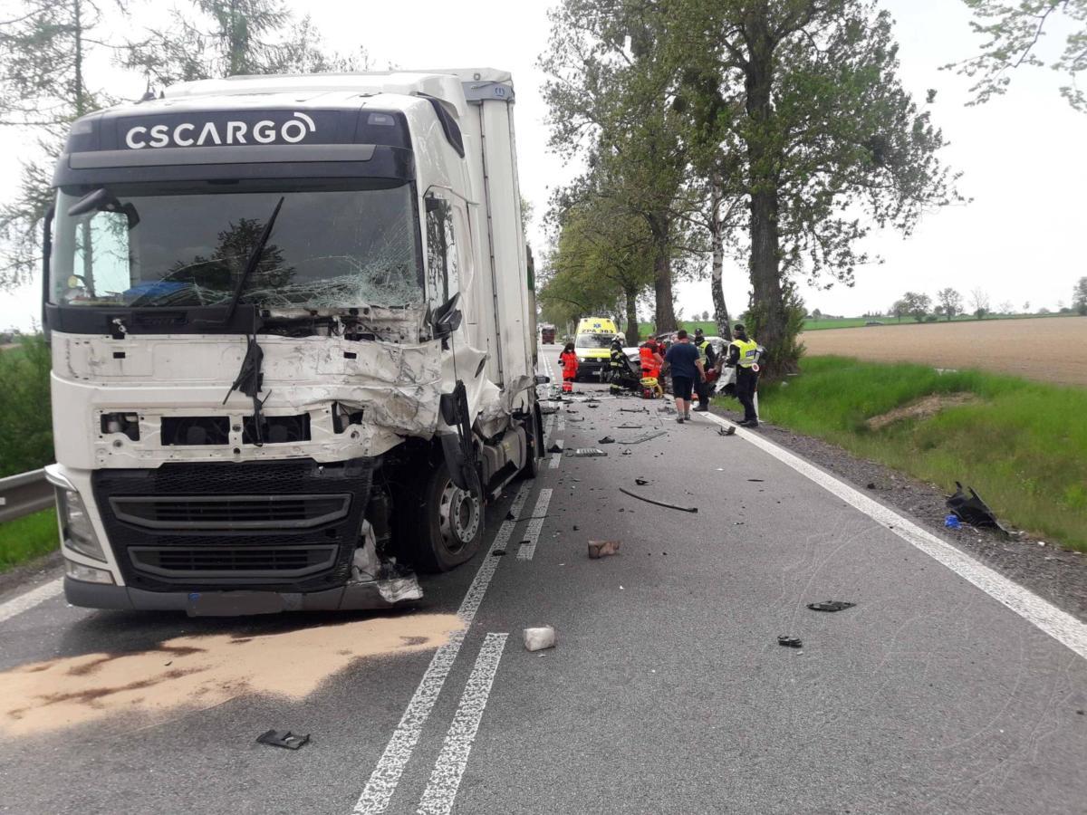 Těžká dopravní nehoda u Litomyšle