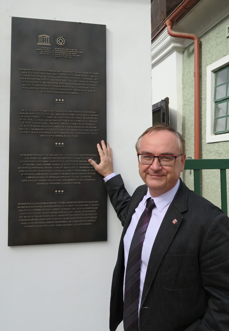 Kladrubský hřebčín postupně plní podmínky od UNESCO