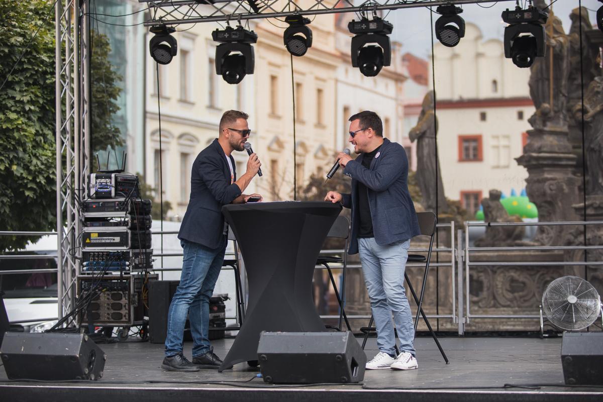 Předsedáme Evropě. Pardubické Pernštýnské náměstí hostilo akci, která přiblížila aktuální roli Česka v Unii