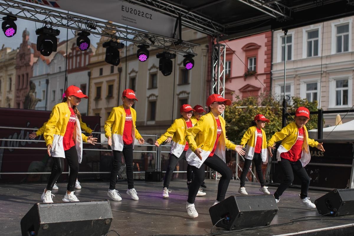 Předsedáme Evropě. Pardubické Pernštýnské náměstí hostilo akci, která přiblížila aktuální roli Česka v Unii