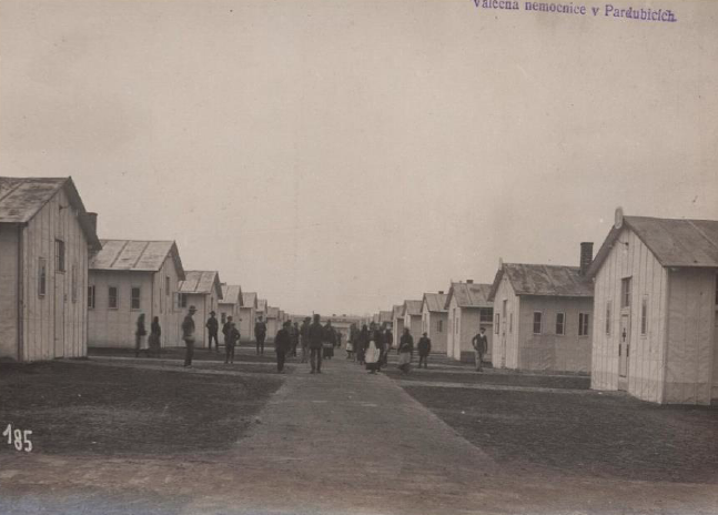 C. a K. válečná Nemocnice Pardubice 1914 - 1915 | Zdroj: Archiv Východočeské muzeum Pardubice