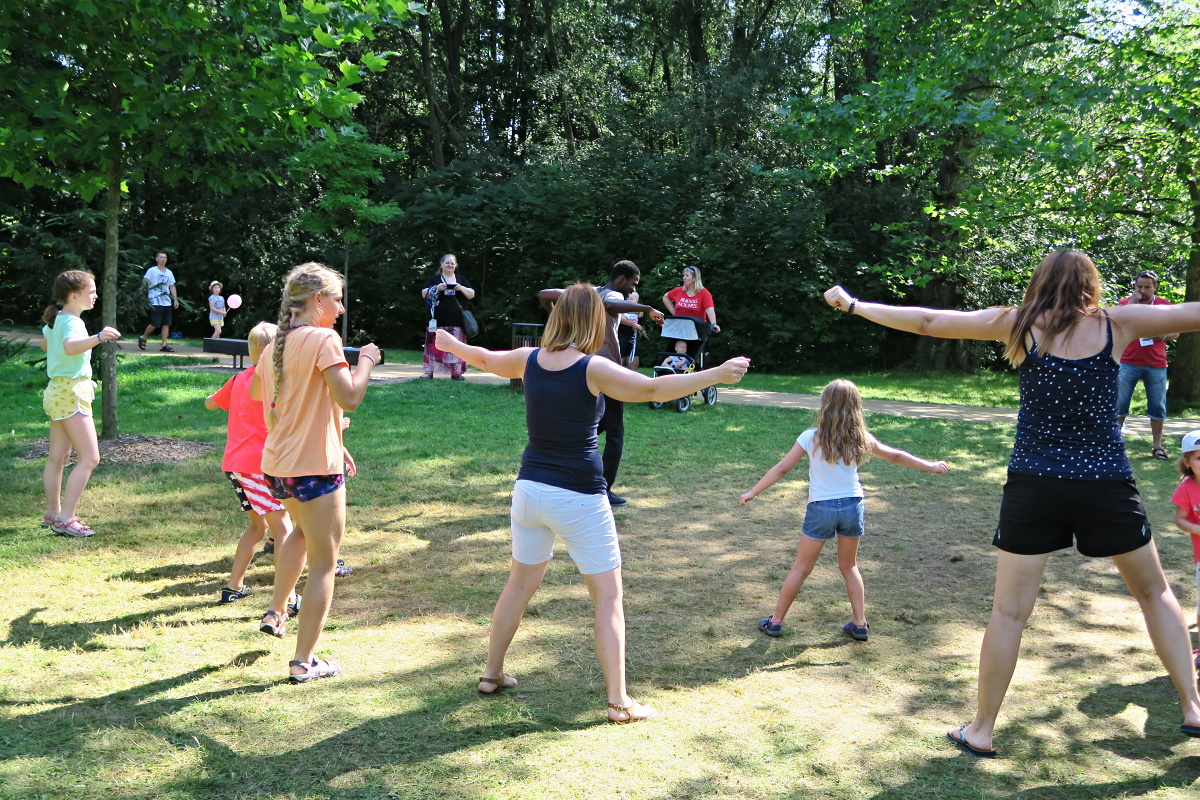 Sportovní park je úspěšně v poločase