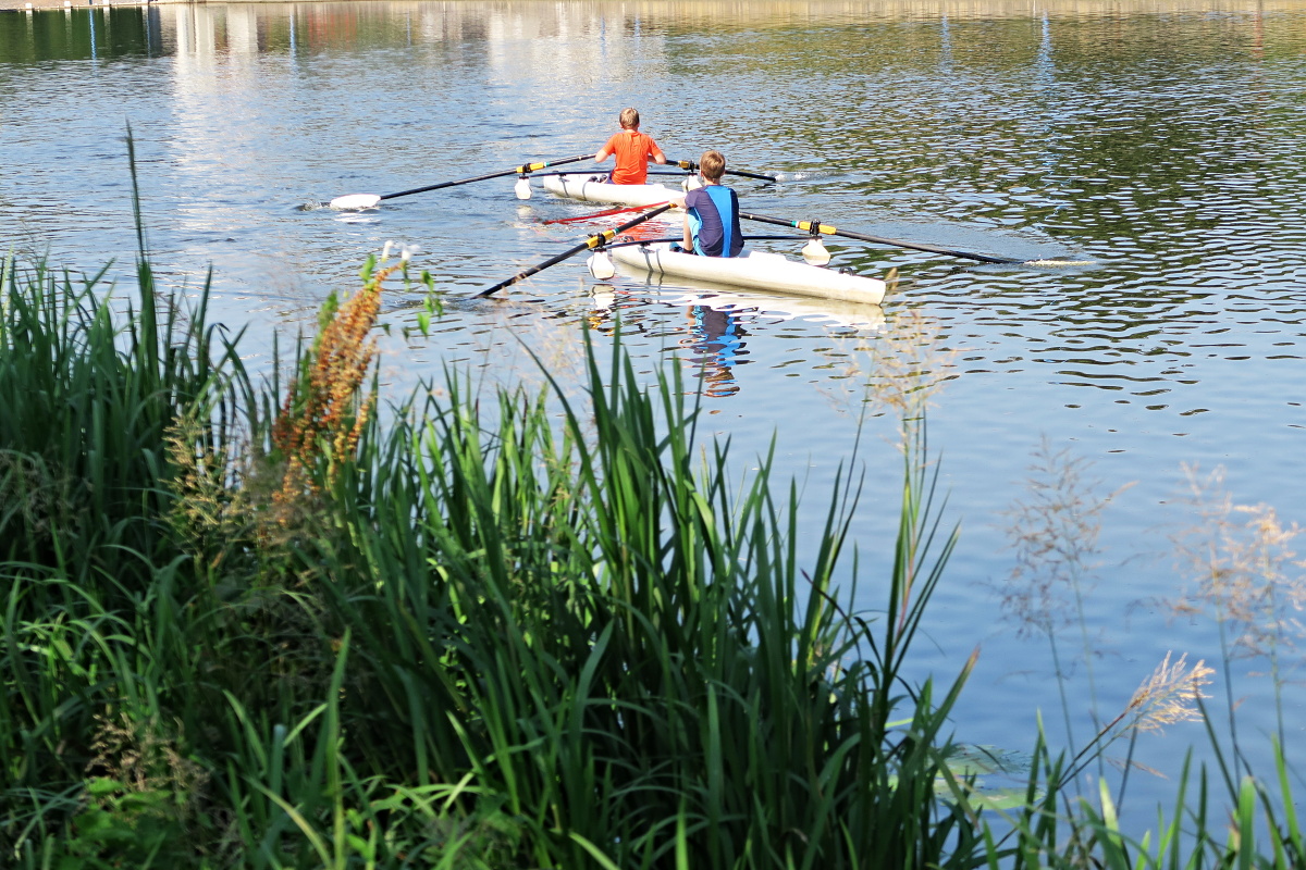 Sportovní park je úspěšně v poločase