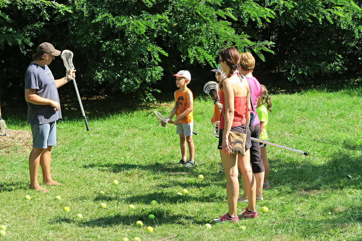 Sportovní park je úspěšně v poločase