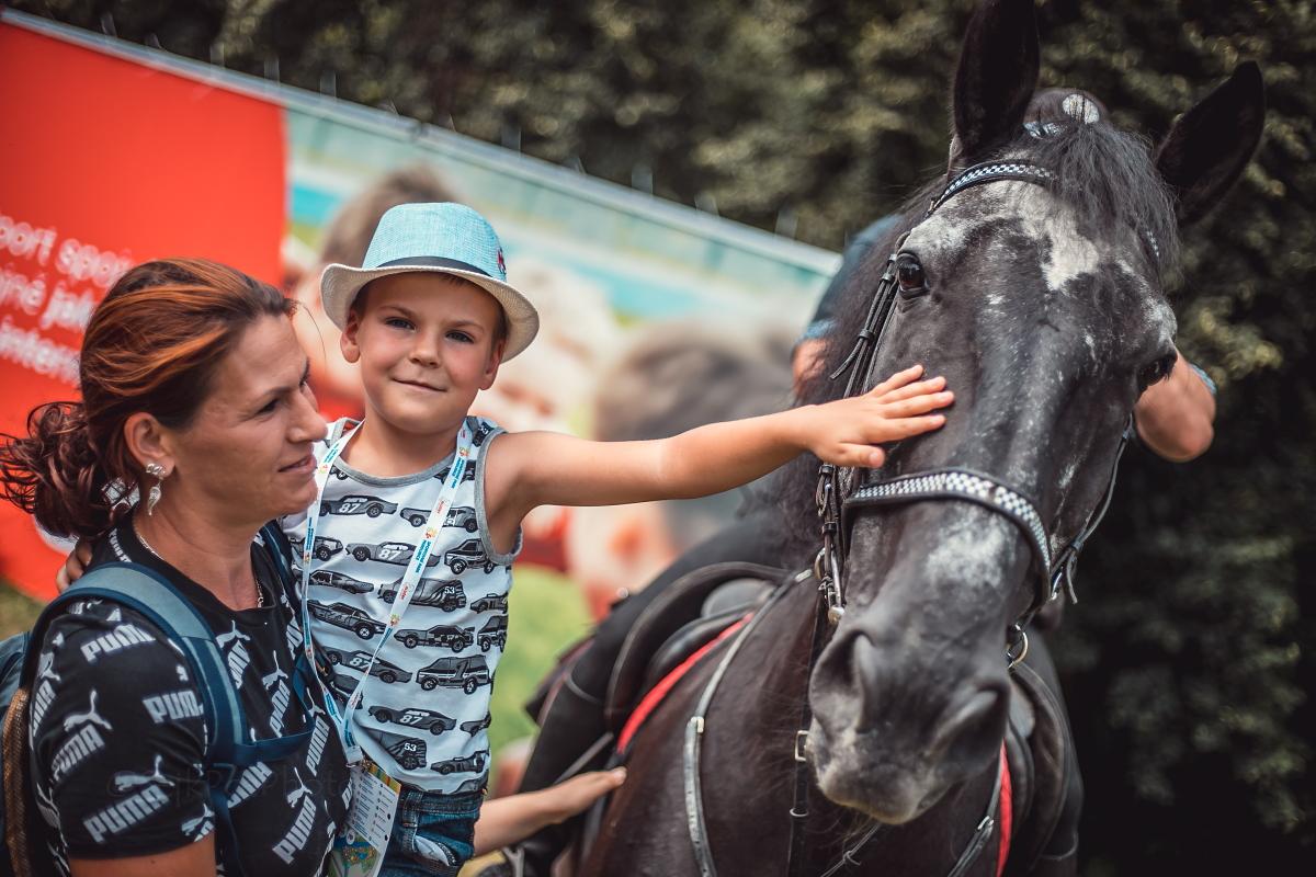 Se strážníky ve Sportovním parku Pardubice