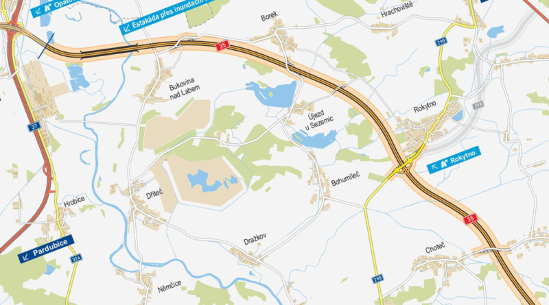 Reditelstvi Silnic A Dalnic Zahajuje Vystavbu Dalnice D35 V Useku Opatovice Nad Labem Casy Pardubice Zive